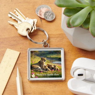 "Das perfekte Familienportrait der Natur" Schlüsselanhänger