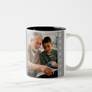 Das perfekte Geschenk für Opa Zweifarbige Tasse