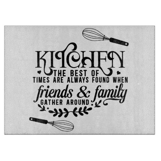 Das perfekte Geschenk für Zuhause-Koch | Küche Schneidebrett (Vorderseite)