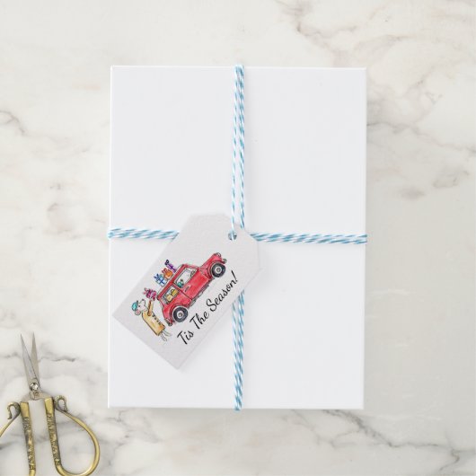 Das perfekte Geschenk Geschenkanhänger (Mit Garn)
