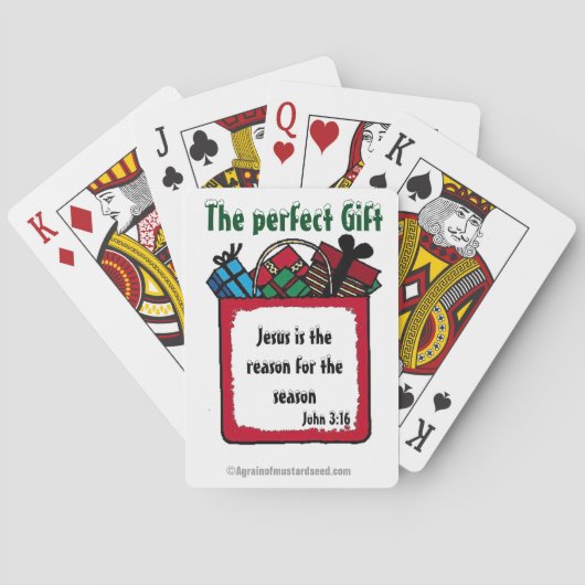 Das perfekte Geschenk Spielkarten (Rückseite)