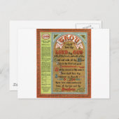 Das perfekte Gesetz der Freiheit Postkarte (Vorne/Hinten)