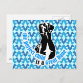 Das perfekte Kind ist ein toller Tane Postkarte (Vorne/Hinten)