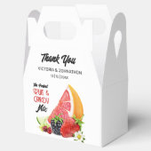 Das perfekte Mix Frucht danke Ihnen für Ihre Hochz Geschenkschachtel (Geöffnet)
