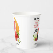 Das perfekte Mix Frucht danke Ihnen für Ihre Hochz Pappbecher (Rechts)