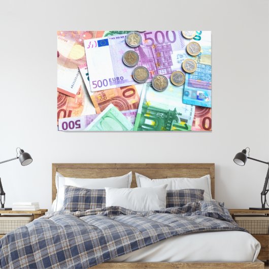 Das perfekte Motiv für jede Bank! Leinwanddruck (Insitu (Schlafzimmer))
