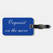 Das perfekte Organ des Organisten Gepäckanhänger (Rückseite horizontal)