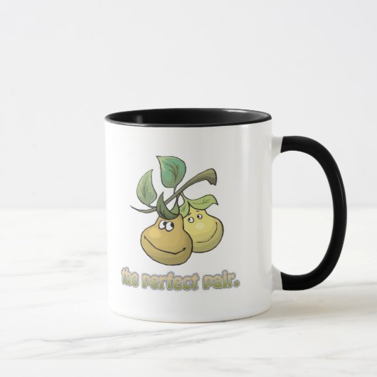 das perfekte Paar Birnen Tasse (Rechts)