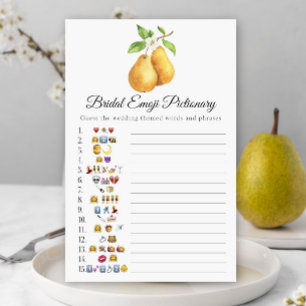 Das perfekte Paar Brautparty Emoji pikant