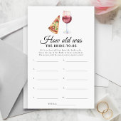 Das perfekte Paar Wie alt war die Braut, um Spiel