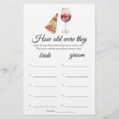 Das perfekte Paar Wie alt waren sie braun (Vorderseite)