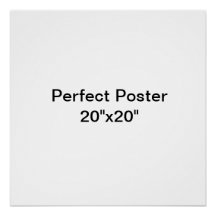 Das perfekte Poster 20"x20" (glänzend)
