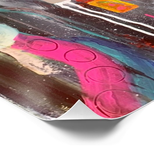 Das perfekte Poster ablegen (Ecke)