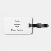 Das perfekte Spiel 12x Gepäckanhänger (Rückseite horizontal)