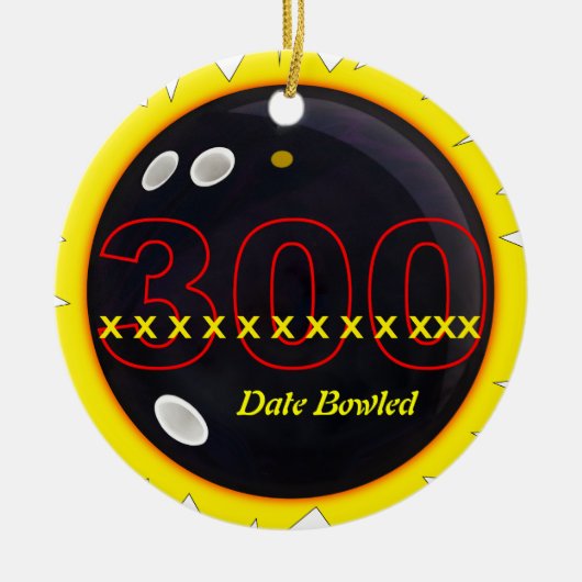 Das perfekte Spiel Keramikornament (Vorne)