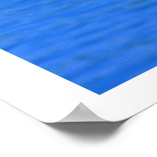 Das perfekte Wellenposter surfen Poster (Ecke)