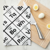 Das periodische Bar Küchentuch (Viertel Falte)