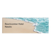 Das Personal des Beach Theme Namenschild (Vorderseite)