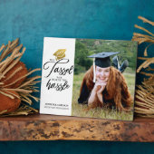 Das personalisierte Abschluss Foto Plaque Fotoplatte (Seite)