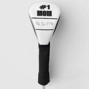 Das personalisierte All-Star-Mom-Teamspirit-Design Golf Headcover