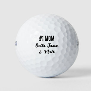 Das personalisierte All-Star-Mom-Teamspirit-Design Golfball