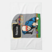 Das personalisierte Billard der Männer Handtuch (Vertikal)