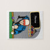 Das personalisierte Billard der Männer Puzzle (Horizontal)