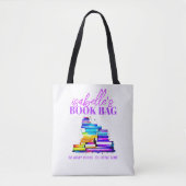 Das Personalisierte Buch der Mama zum Geburtstag Tasche (Vorderseite)