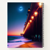 Das Personalisierte Bullet-Journal des Piers Moonl Notizblock (Rückseite)