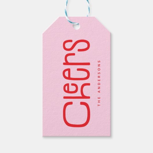 Das Personalisierte der Moderne Geschenkanhänger (Vorderseite)