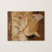 Das personalisierte Foto des Haustieres Puzzle (Horizontal)