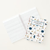 Das Personalisierte Hexen-Garten-Notebook Notizblock (Innenseite)