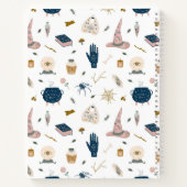 Das Personalisierte Hexen-Garten-Notebook Notizblock (Rückseite)