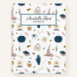 Das Personalisierte Hexen-Garten-Notebook Notizblock