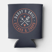 Das Personalisierte Jahr des Daddy's Grill Dosenkühler (Vorderseite)