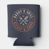 Das Personalisierte Jahr des Daddy's Grill Dosenkühler (Rückseite)