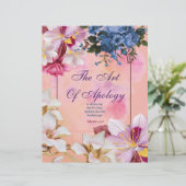 Das Personalisierte Kunstpapier der Apologie (Stehend Vorderseite)