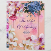 Das Personalisierte Kunstpapier der Apologie (Vorne/Hinten)