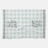 Das personalisierte Leben auf dem Bauernhof ist Ka Geschirrtuch (Horizontal)