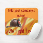 Das personalisierte Mousepad des Feuer-Kämpfers (Mit Mouse)