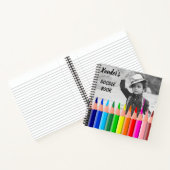 Das Personalisierte Spiral-Notebook von Fun Child Notizblock (Innenseite)