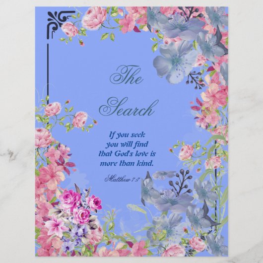 Das Personalisierte Suchgedicht (Vorderseite)