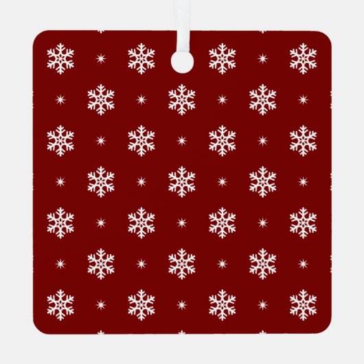 Das Personalisierte Weihnachtsfest des Babys Ornament Aus Metall (Rückseite)