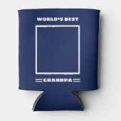 Das Personalisiertste Opa Custom Foto der Welt Dosenkühler (Vorderseite)