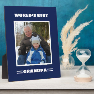Das Personalisiertste Opa Custom Foto der Welt Fotoplatte