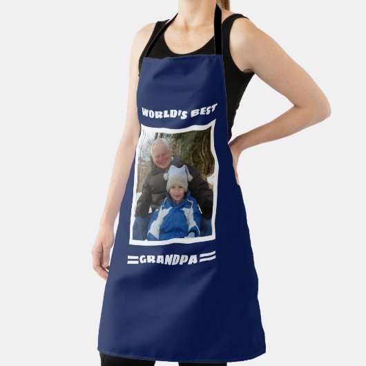 Das Personalisiertste Opa Custom Foto der Welt Schürze (InSitu)