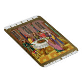 Das Pessach der Juden, ein Faksimile aus dem 15. J Magnet (Rechte Seite)