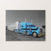 Das Peterbilt 379 des Buckels Puzzlespiel Puzzle (Horizontal)