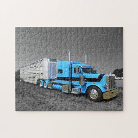 Das Peterbilt 379 des Buckels Puzzlespiel Puzzle (Horizontal)