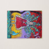 Das Pfau-Königin-Puzzlespiel Puzzle (Horizontal)